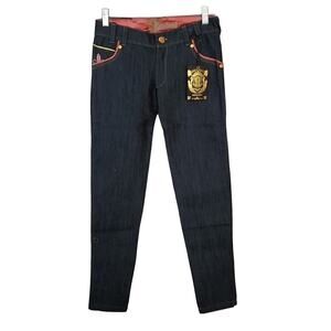 Aristabrat Jeans, Gold/Pink Embellishments, Girls size 10